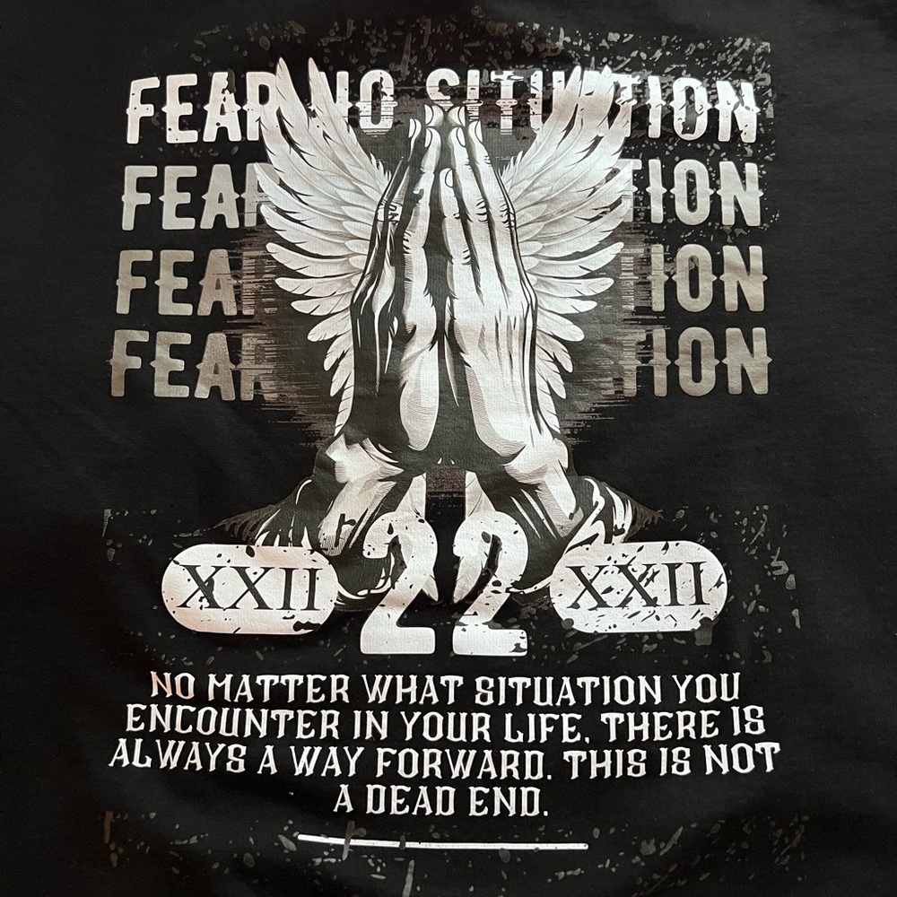 Fear No Situation Hoodie Design